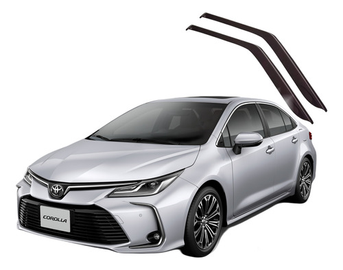 Deflector Toyota Corolla 2020 En Adelante X2 Ventanilla Del