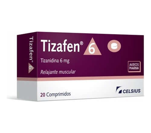 Tizafen® 6 Mg X 20 Comprimidos