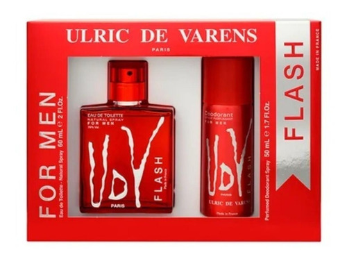 Perfume Ulric De Varens Flash X 100 Ml Estuche Original