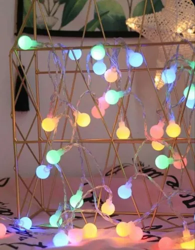 comprar Luces Navidad Super 240 Led Multicolor Cable Cristal 20 Mts