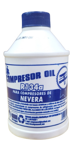 Aceite Para Compresor De Nevera R134a Rbv-134-8 8oz 236 _