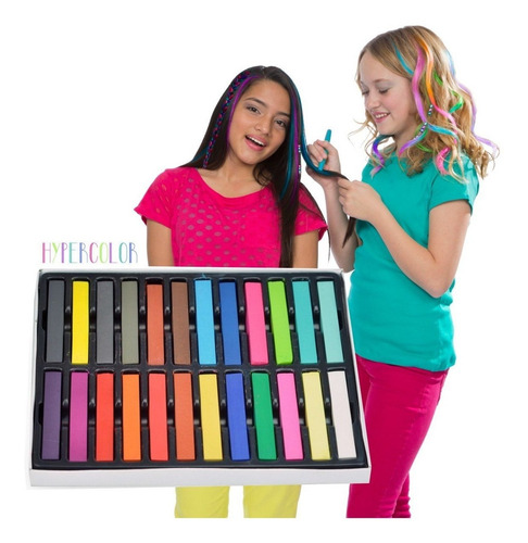 ¡ Caja 24 Tizas Pintura Temporal - Unidad a $1467
