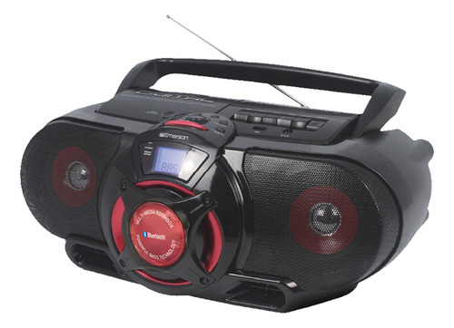 Bocina Portátil Emerson Epb-3002 Bluetooth Cd/radio Boom Box