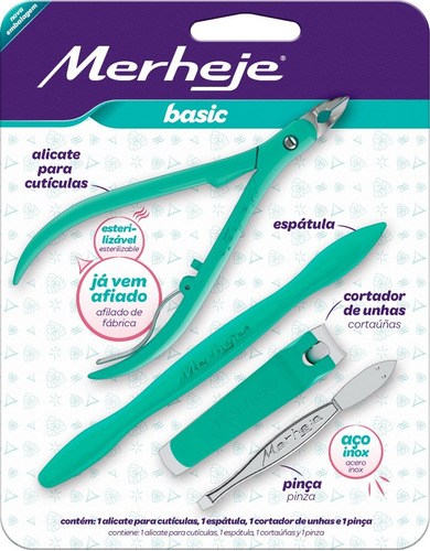 Kit- Profesional Plus Merheje Basic- Manicura