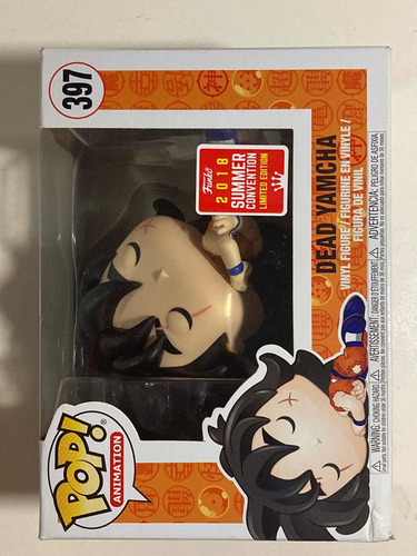 Funko Pop Dead Yamcha #397 Dragon Ball Z