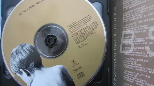 Cd U2 - The Best Of + B-sides (1980 - 1990) Duplo Numerado