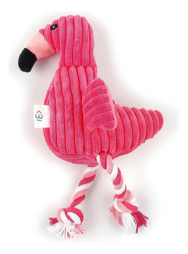 Pelúcia Animais Flamingo Para Pet - Oikos Animal