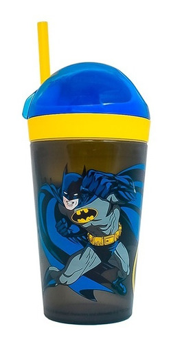 Vaso Con Botanero Batman Dc Comics Lunch 295ml 