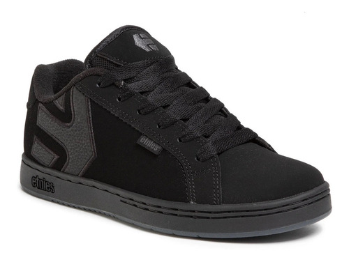 Imagen 3 de 6 de Tenis Etnies Fader Black Dirty Wash Skate Hombre