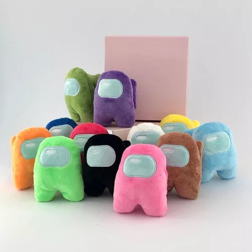 Set De 12 Modelos De Peluche Among Us 2024