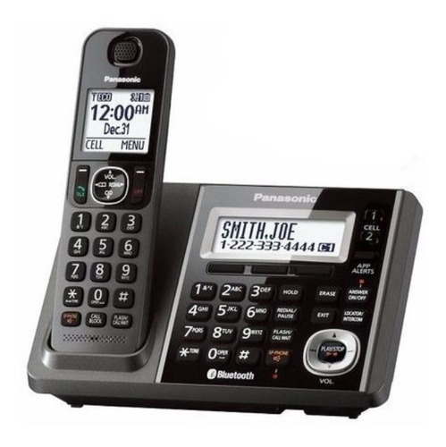 Teléfono Panasonic KX-TG585 inalámbrico - color negro