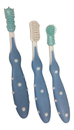 Cepillos De Dientes Bebe Masajeador Set De Higiene Nuby