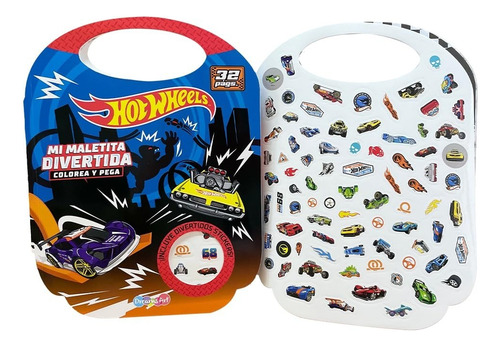 Colección Mi Maletita Divertida, Hot Wheels, 4 Pz Dreams Art