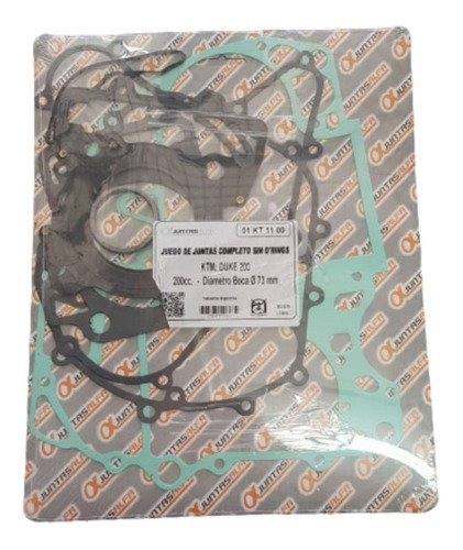 Juego Juntas Motor Completo Ktm Duke 200 En Xero Racing