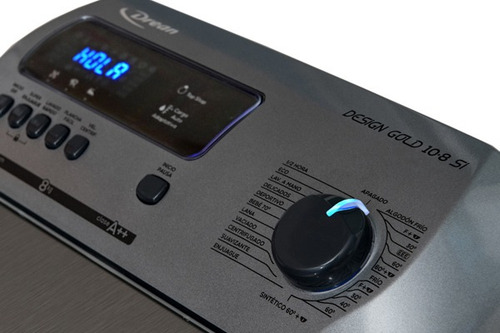 Imagen 6 de 8 de Lavarropas Carga Superior Drean Design Gold 10.8 Si 8 Kg A++