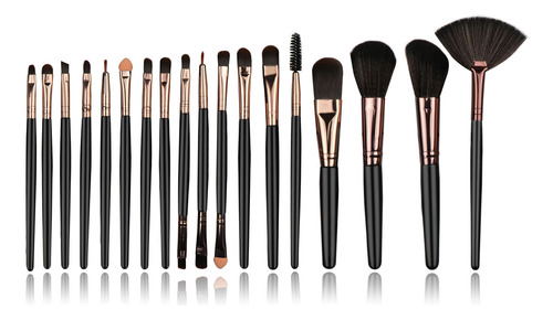 Kit De Pincéis De Maquiagem De 18 Peças Para Foundation Powd