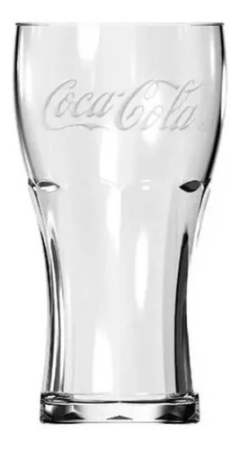 Copo Coca Cola Coke Contour Vidro Nadir 470ml 1 Unidade