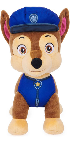 Paw Patrol, Talking Chase 12-inch-tall Interactive Plush ...