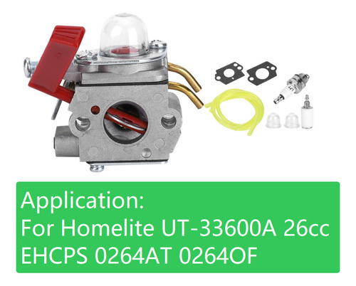 Carburador For Homelite Ut-33600a 26 Cc Ehcps 0264at 0264of