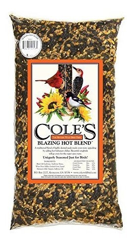 Semillas De Pájaros Cole's Bh20, Mezcla Picante, 20 Libras