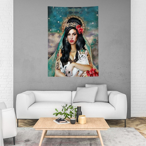 Tecido Decorativo Decoração Tactel Interto Externo Amy Music