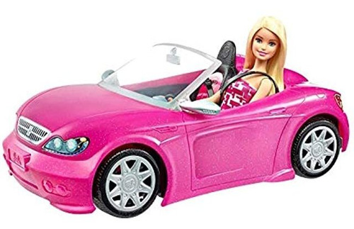Barbie Convertible Y Paquete De Mu&ntilde;eca
