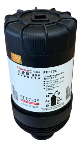 Filtro Combustível Cummins Qsf3.8 Isf3.8 - 5262311 Ff5706