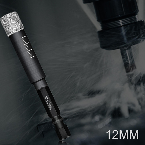Conjunto De Brocas A Seco De Diamante Acessórios Para 12mm