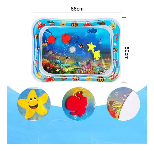 Estera Acuática Para Gatos Estera Agua Sensorial Con Peces