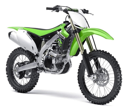 Kawasaki Kx450 F  - Motocross Dirt Bike - V Moto New Ray 1/6