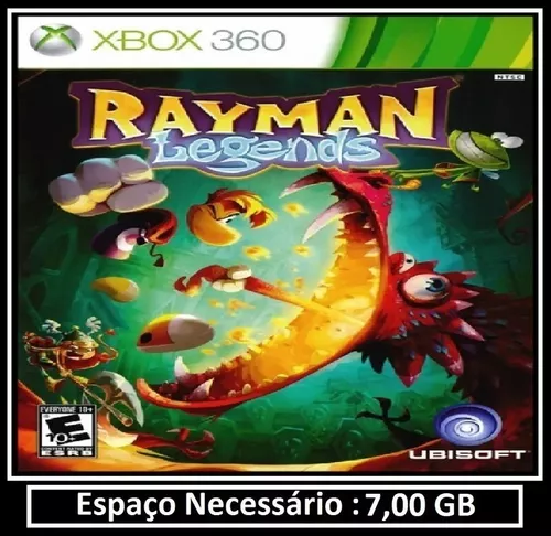 Jogo Xbox One/360 Infantil Rayman Origins Novo Mídia Física em