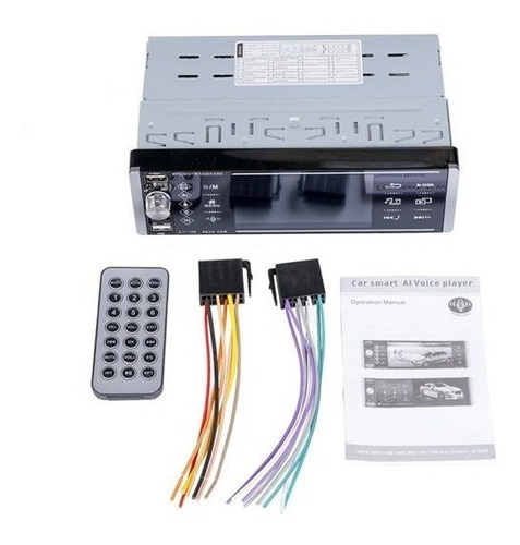 Radio Auto 1 Din Pantalla 4.1 Bluetooth Mp3 Usb Control