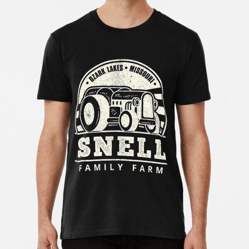 Remera Logotipo De La Granja Familiar Snell De Ozark Algodon