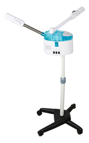 Vaporizador De Ozônio Quente Frio Capilar Facial Pedestal Cor Branco E Azul 127v K.Skin