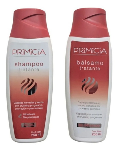 Pack Primicia Shampoo + Acondicionador Sin Sal