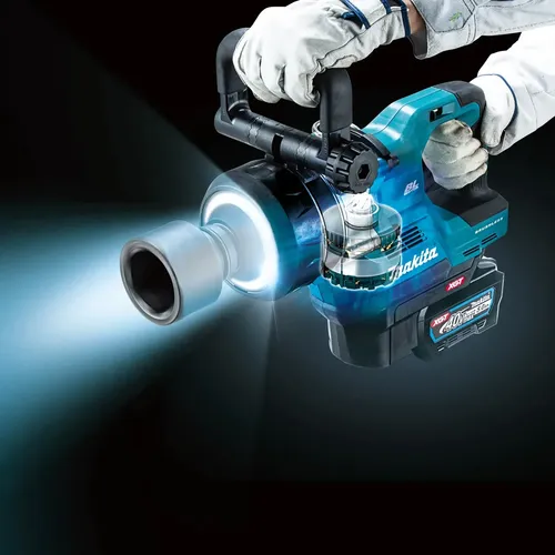 Chave Impacto 40v 1pol 350n Curta Sem Bateria Tw009gz Makita Azul