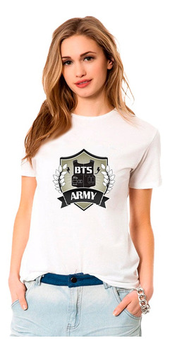 Bts Remera Army Kpop Unisex Bts Suga - Jimin - Rm - V Unisex