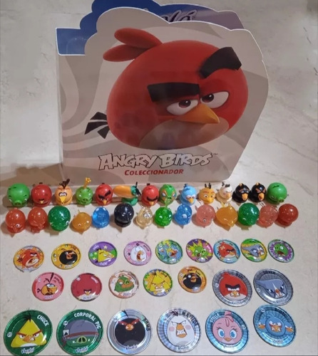 Figuras Angry Birds Vuala Colección Completa + Colecciónador