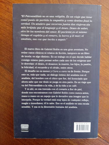 2 Libros De Gabriel Rolón: Cara A Cara Y Los Padecientes