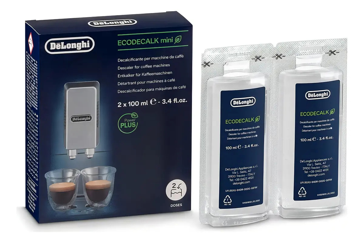 Descalcificante Delonghi para Cafeteira 2x100ml — R$ 124,46 em Mercado Livre