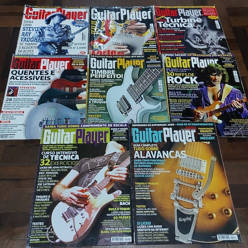Imagem 3 de 10 de Lote 28 Revistas Antigas Guitar Player Ano 1 Ao 14