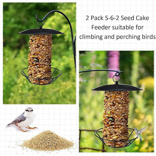 Alimentador De Aves Colgantes Dispensador De Alimentos Para