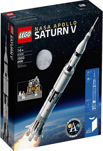 Lego Nasa 2017 Más Nuevo  Apollo Saturn V
