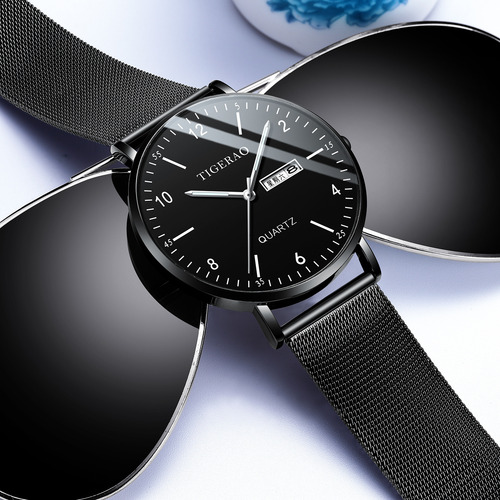 Reloj Mecánico Moderno Para Hombre Ultrafino Para Adolescent