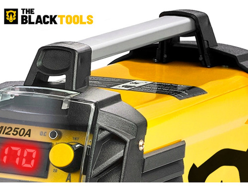 Maquina De Solda Inversora Elétrica 170a 220v Eletrodo Mma Tig Com Máscara E Acessórios The Black Tools