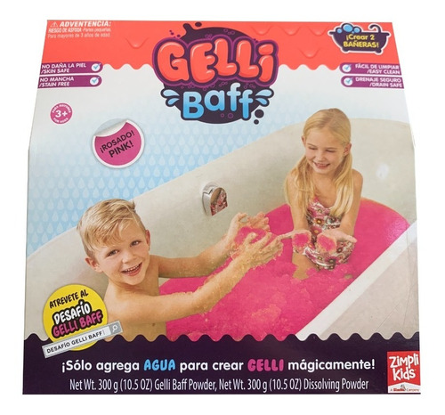 Gelli Baff Gel Para Jugar En La Tina De Baño 300gr