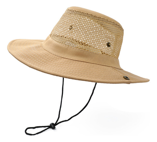2pcs Sombrero De Pescador A Prueba De Sol Y Transpirable