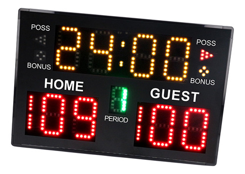 Marcador Electrónico Led Digital De Baloncesto De 11 Dígitos