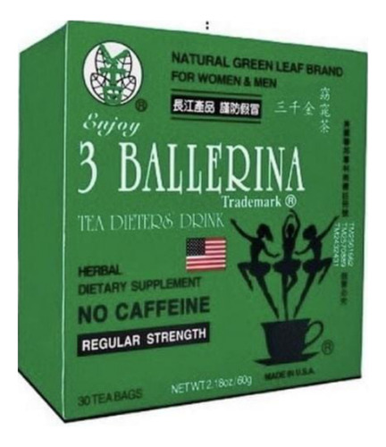 3 Ballerina Té Verde - g a $1167