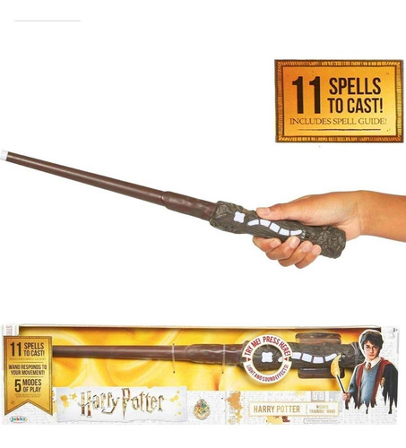 Imagem 2 de 4 de Varinha Mágica Harry Potter Com Som E Luzes 2110 Sunny